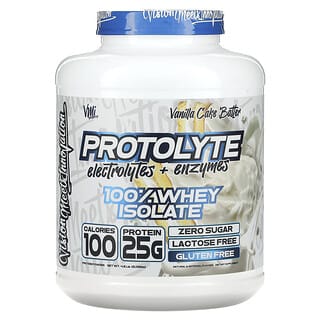 VMI Sports, ProtoLyte, 100% изолят сыворотки, ванильное тесто, 2089 г (4,6 фунта)