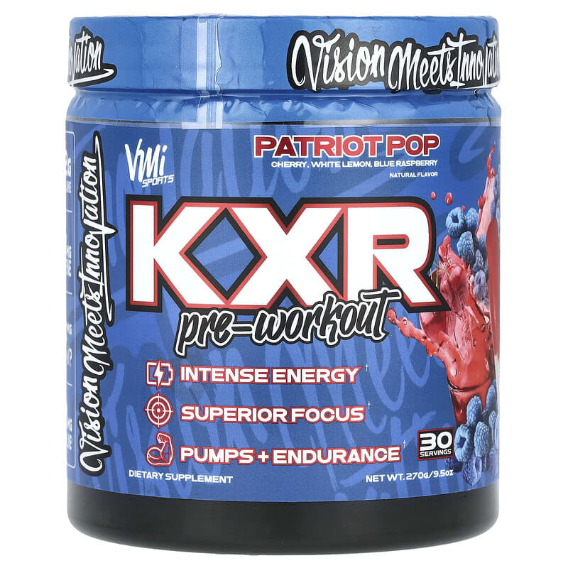 KXR, передтренувальний комплекс, Patriot Pop, 270 г (9,5 унції)