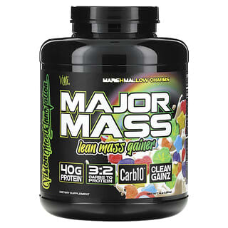 VMI Sports, Major Mass, Lean Mass Gainer, Marshmallow-Charme, 1.814 g (4 lb.)