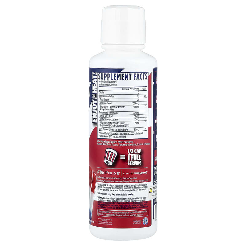 l-carnitine 1500 heat powder Heat, Patriot Pop, 16 fl oz (473 ml) Superoxide Dismutase (SOD) And Variants:2 Gluthathione تونر يعيد الاشراق