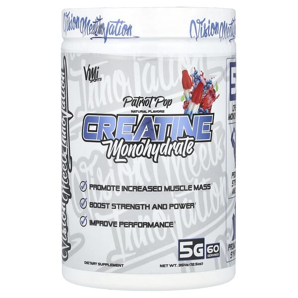 VMI Sports, Creatina monoidrato, Pop Patriot, 354 g