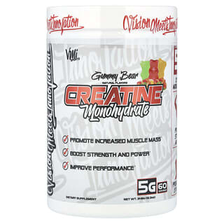 VMI Sports, Monohidrato de creatina, Gomitas en forma de osito, 348 g (12,3 oz)