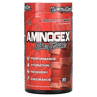 VMI Sports, Aminogex, EAAs/BCAAs, Red Fruit Candy, 18.2 oz (516 g)