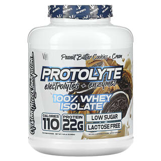VMI Sports‏, ProtoLyte, 100% Whey Isolate, Peanut Butter Cookies + Cream, 4.6 lb (2,089 g)