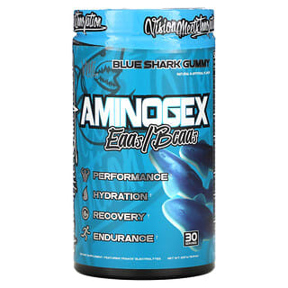 VMI Sports, Aminogex, EAAs/BCAAs, Blue Shark Gummy, 18.94 oz (537 g)