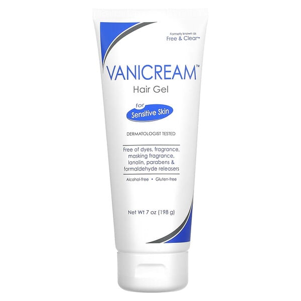 Vanicream, ヘアジェル、敏感肌用、198g（7オンス）