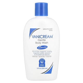 Vanicream, Gentle Body Wash For Sensitive Skin, Fragrance Free, 12 fl oz (355 ml)