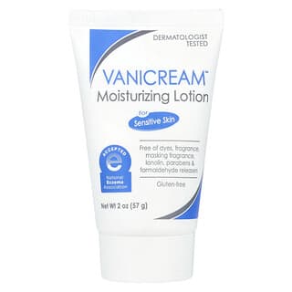 Vanicream, Loción humectante, Para pieles sensibles, Sin fragancia, 57 g (2 oz)