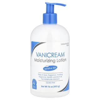 Vanicream, Lotion hydratante, Pour peaux sensibles, Sans parfum, 453 g