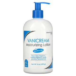 Vanicream, Feuchtigkeitsspendende Lotion, für empfindliche Haut, ohne Duftstoffe, 453 g (16 oz.)