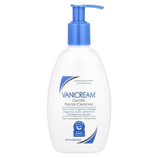 Vanicream, Produto de Limpeza Facial Suave, Para Pele Sensível, Sem Fragrância, 237 ml (8 fl oz)