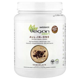 VeganSmart, Frullato nutrizionale all-in-one, cioccolato, 690 g