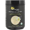 Organic All-In-One Nutritional Shake, Vanilla Creme, 18.27 oz (518 g)