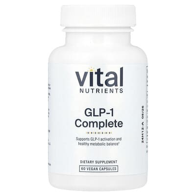 Vital Nutrients, GLP-1 Complete, 60 Vegan Capsules