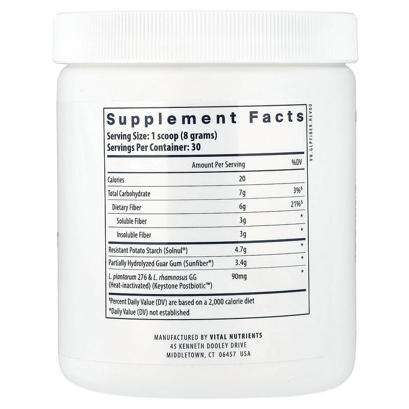 GLP-1 Daily Support Fiber, 8.74 oz (248 g) GLP-1 Daily Support Fiber, 8.74 oz (248 g)