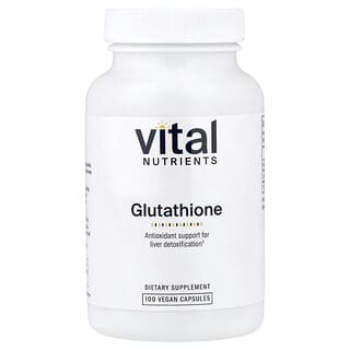 Vital Nutrients, Glutatión`` 100 cápsulas veganas