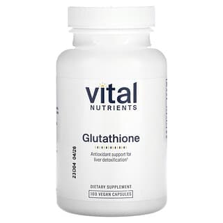Vital Nutrients, Glutationa, 100 Cápsulas Veganas