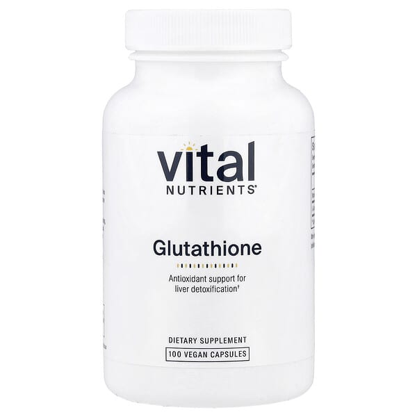 Vital Nutrients, Glutathione, 100 Vegan Capsules — product photo 1