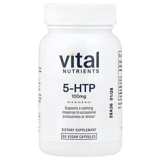 Vital Nutrients, 5-HTP, 60 Vegan Capsules
