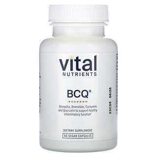 Vital Nutrients, BCQ, 60 capsules vegan