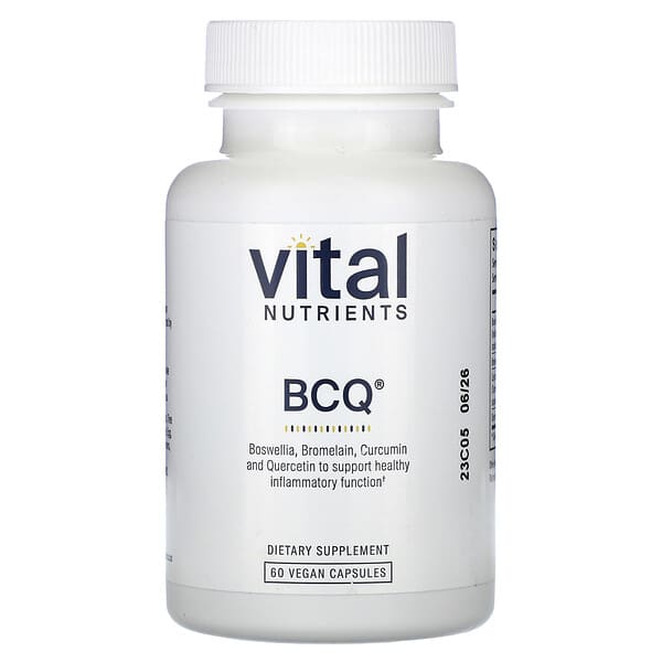Vital Nutrients, BCQ บรรจุแคปซูลวีแกน 60 แคปซูล
