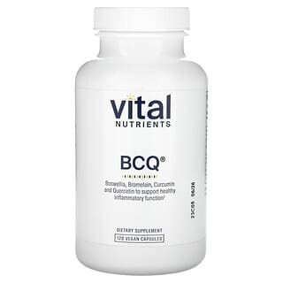 Vital Nutrients, BCQ，120 粒素食膠囊
