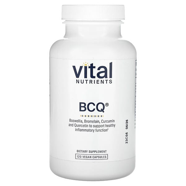 Vital Nutrients, BCQ, 120 Vegan Capsules