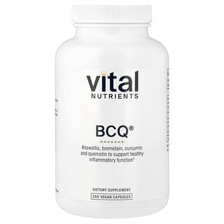 Vital Nutrients, BCQ®，240 粒全素胶囊