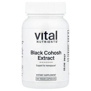 Vital Nutrients, Black Cohosh Extract, 250 mg, 60 Vegan Capsules