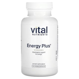 Vital Nutrients‏, Energy Plus, ‏120 כמוסות טבעוניות