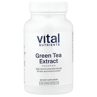 Vital Nutrients, Green Tea Extract, 120 Vegan Capsules (275 mg per Capsule)