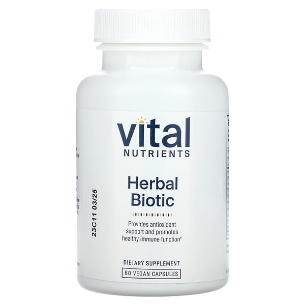 Herbal Biotic, 60 Vegan Capsules