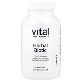 Vital Nutrients, Herbal Biotic, 120 capsules vegan