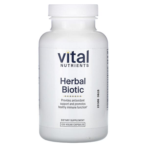 Herbal Biotic, 120 Vegan Capsules