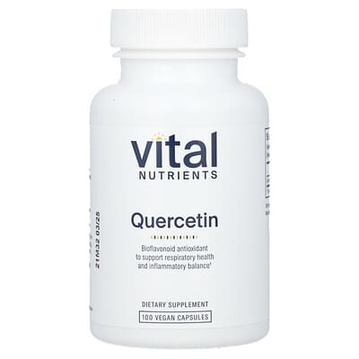 Vital Nutrients, Quercetin, 100 Vegan Capsules (250 mg per Capsule)