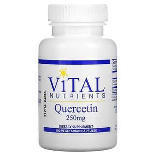 Vital Nutrients, Quercetin, 250 mg, 100 vegetarische Kapseln