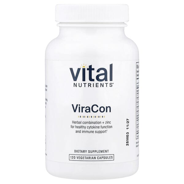 Vital Nutrients, ViraCon, 120 Vegetarian Capsules — product photo 1