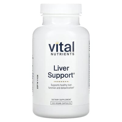 Vital Nutrients, Liver Support, 120 Vegan Capsules