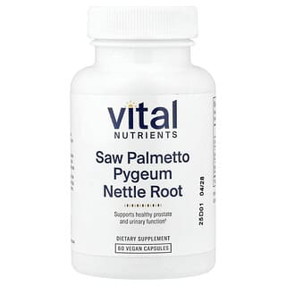 Vital Nutrients, корень крапивы серенои, 60 веганских капсул