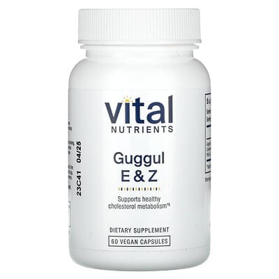 Vital Nutrients, Guggul E & Z, 60 Vegan Capsules (37.5 mg per Capsule)