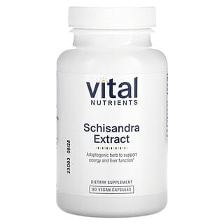 Vital Nutrients, Extracto de schisandra`` 90 cápsulas veganas
