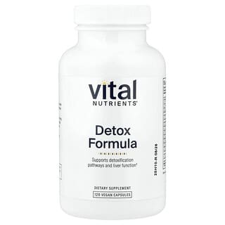 Vital Nutrients, Fórmula desintoxicante`` 120 cápsulas veganas