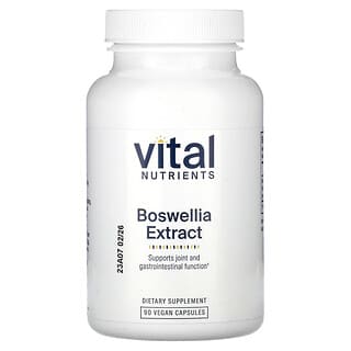Vital Nutrients, экстракт босвеллии, 90 веганских капсул