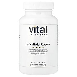 Vital Nutrients, Rózsásvarjúháj, 400 mg, 120 vegán kapszula (200 mg kapszulánként)