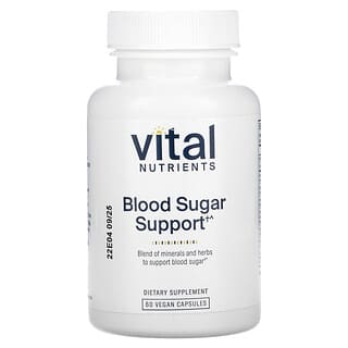 Vital Nutrients, Blood Sugar Support, 60 Vegan Capsules