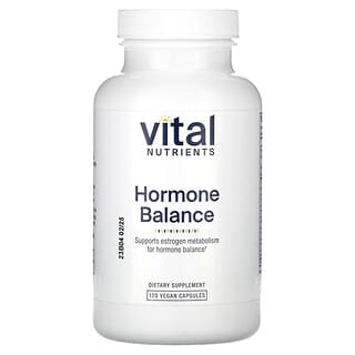Vital Nutrients, Hormone Balance, гормональный баланс, 120 веганских капсул