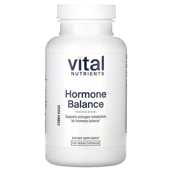 Vital Nutrients, Hormone Balance, 120 Vegan Capsules