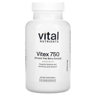 Vital Nutrients, Vitex 750，120 粒全素膠囊