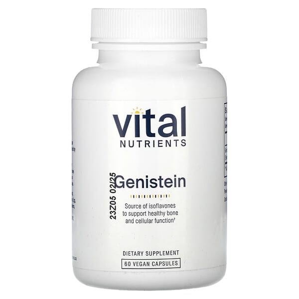 Genistein, 60 Vegan Capsules (125 mg per Capsule)