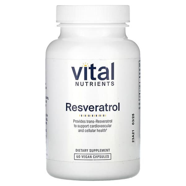 Resveratrol, 60 Vegan Capsules